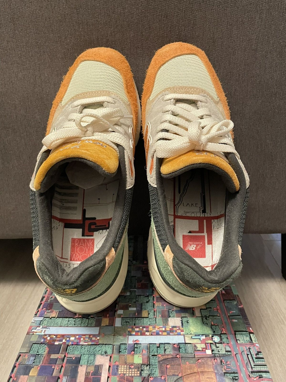 New Balance Kith New Balance 998 'Ronnie Fieg x Frank Lloyd Foundation' Size US 7.5 / EU 40-41 - 7 Thumbnail