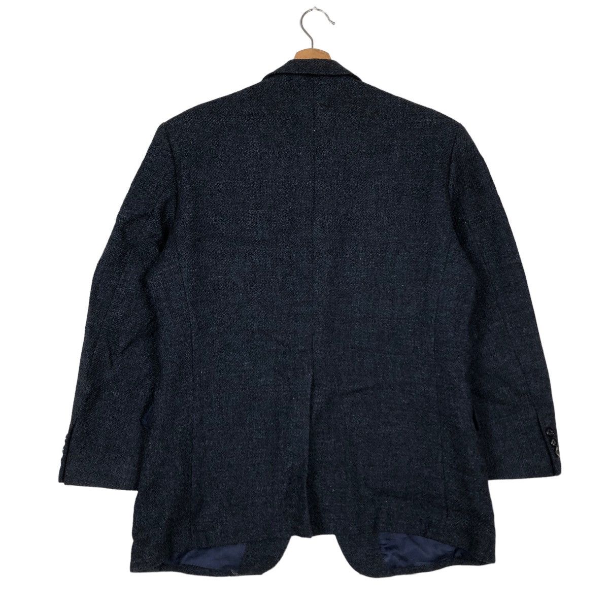 Harris Tweed 🔥Vintage Harris Tweed Harringbone Wool Jacket Double Breast Size US M / EU 48-50 / 2 - 8 Thumbnail