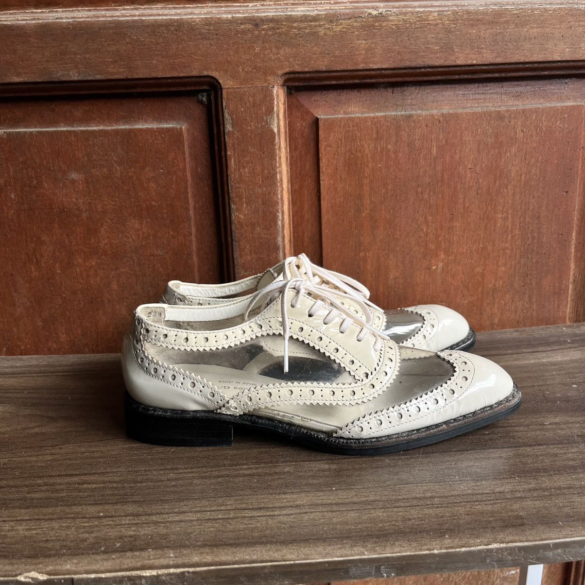 Comme des Garcons COMME DES GARCONS CLEAR WHITE PATENT OXFORD Size US 7 / IT 37 - 2 Thumbnail