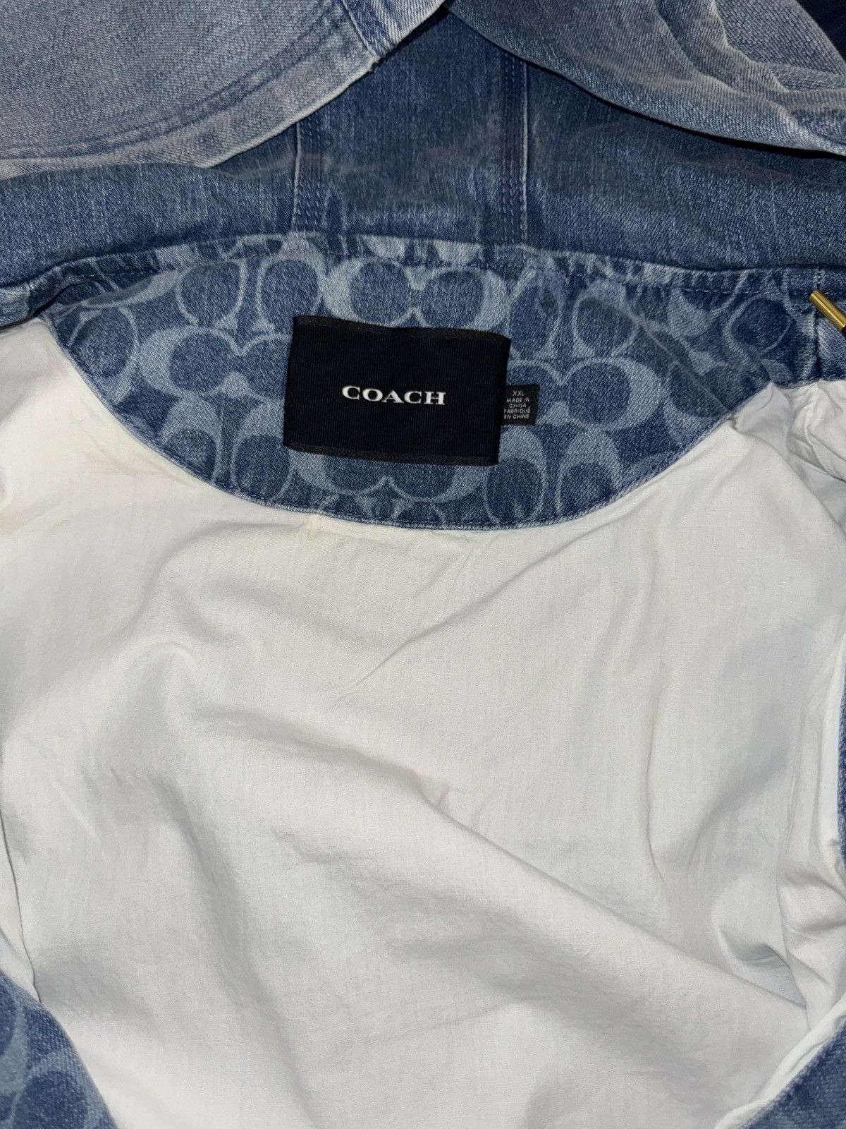 Coach Coach monogram denim jacket Size US XXL / EU 58 / 5 - 3 Thumbnail