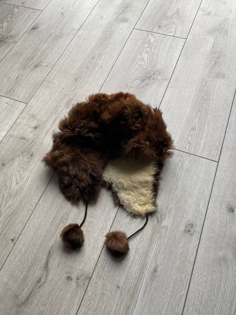 Japanese Brand × Vintage Vintage Mask Fuzzy Faux Fur Trapper Ushanka Hat OS Size ONE SIZE - 2 Thumbnail