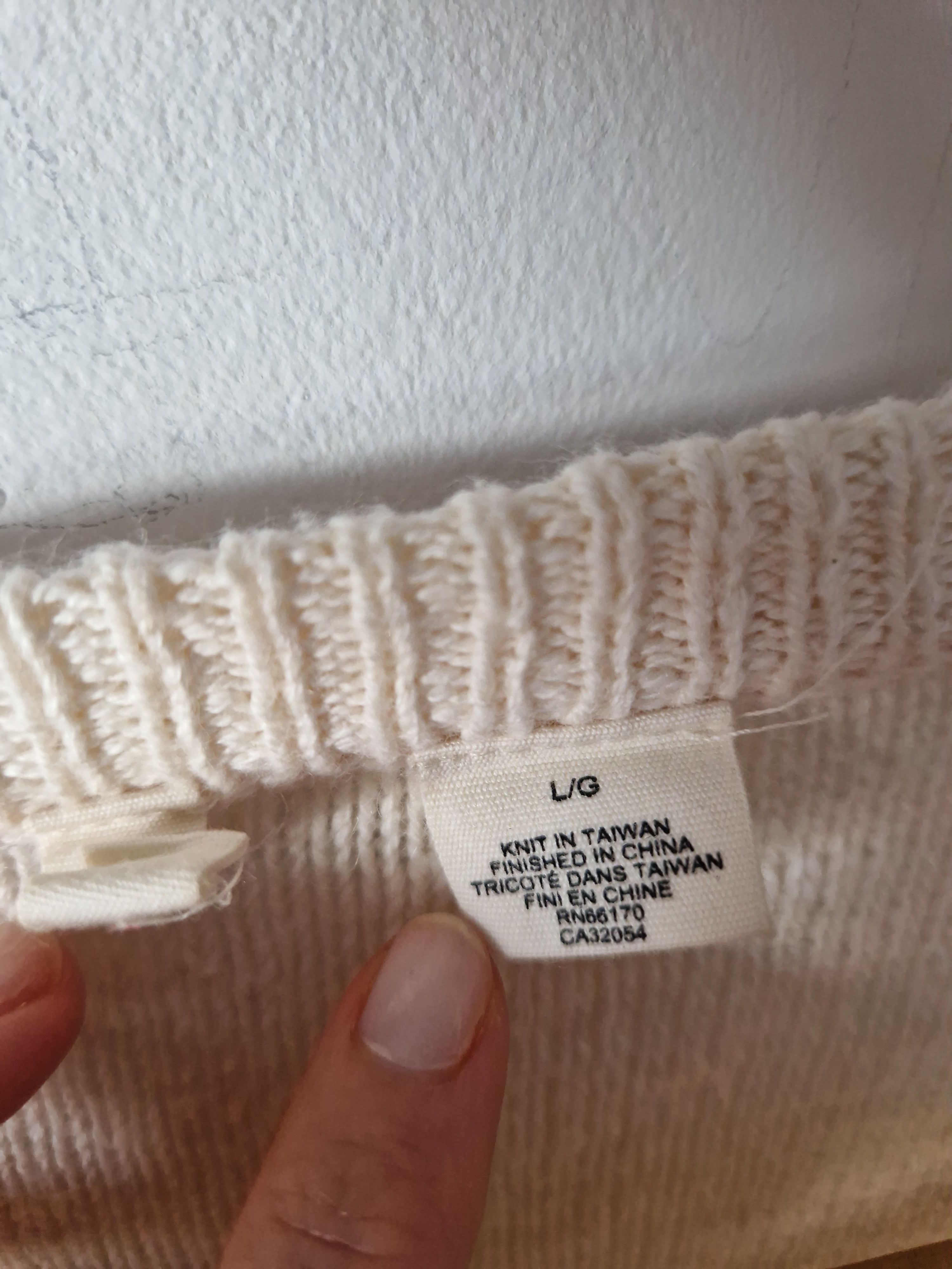 Mott & Bow Moth white sweater Size L / US 10 / IT 46 - 2 Thumbnail