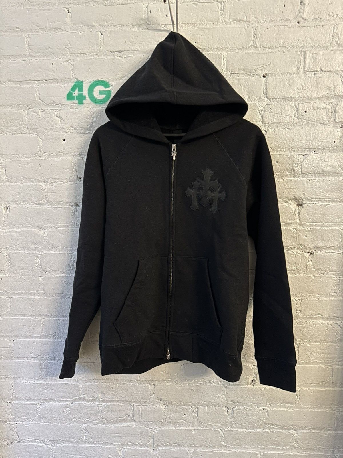 Chrome Hearts CHROME HEARTS QUAD PATCH HOODIE Size US M / EU 48-50 / 2 - 1 Thumbnail