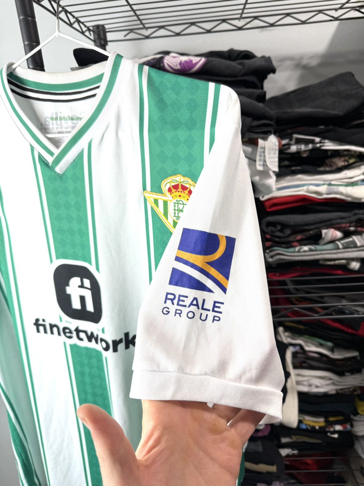 Hummel Hummel Real Betis Soccer Jersey T Shirt Size US XXL / EU 58 / 5 - 7 Thumbnail