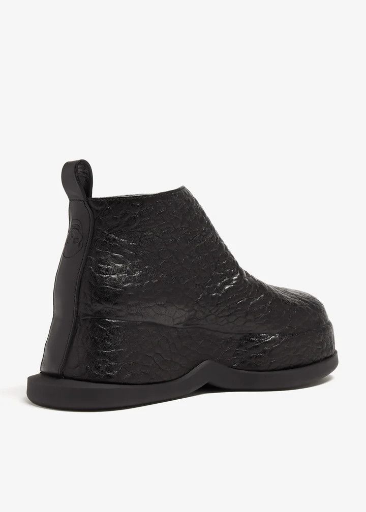 Alexander McQueen o1w1db10925 Wave Ankle Boot in Black Size US 9 / IT 39 - 2 Thumbnail