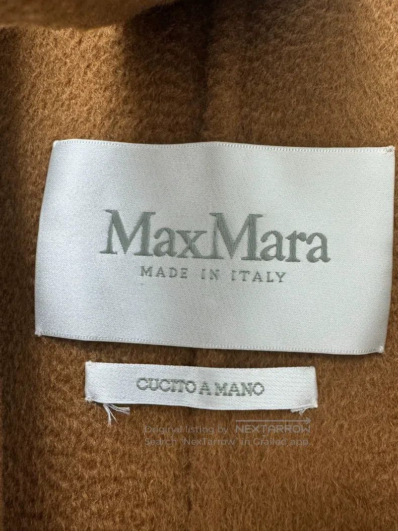 Max Mara Max Mara Caramel Cashmere Coat Size XS / US 0-2 / IT 36-38 - 3 Thumbnail