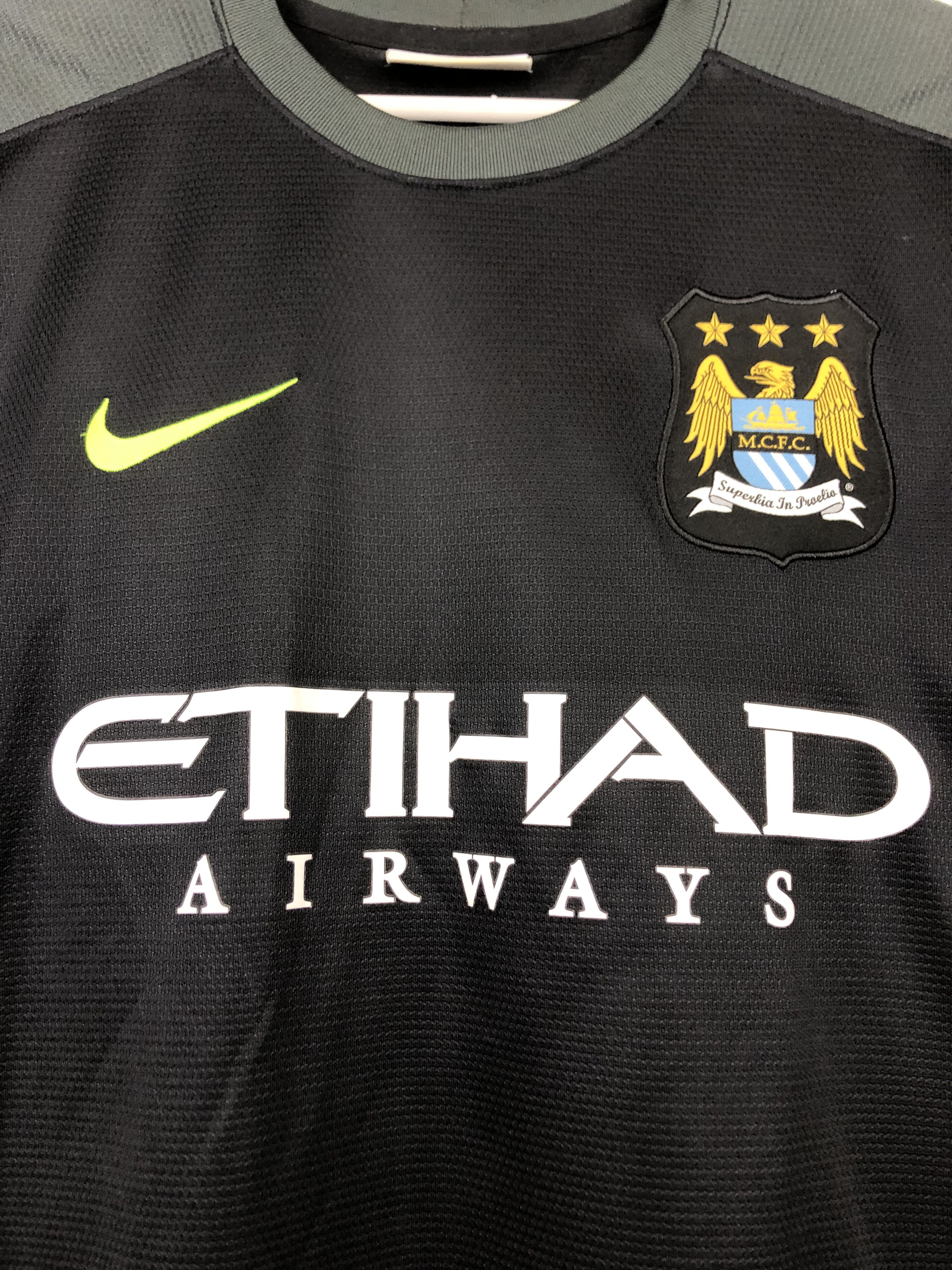Nike Manchester City Goalkeeper football shirt Nike Soccer Jersey Size US M / EU 48-50 / 2 - 3 Thumbnail