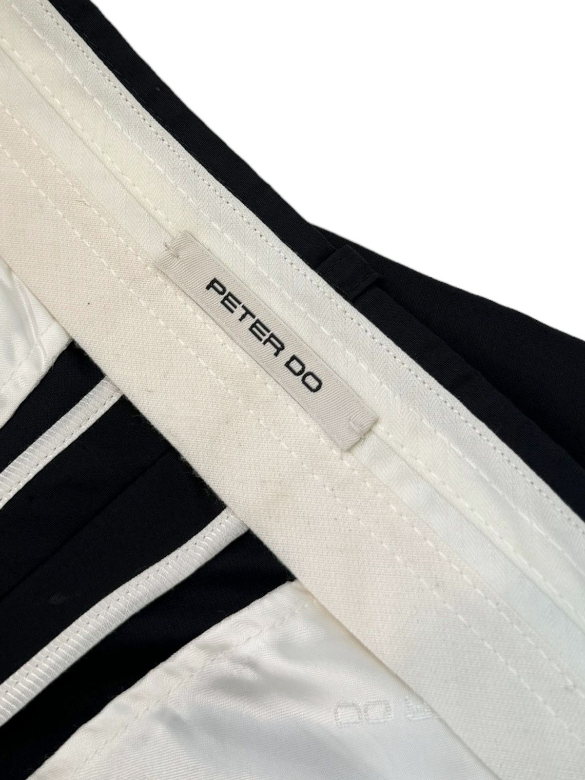 Peter Do $1,015 Sz38 Straight Leg Pant Cuff Trouser Size US 31 - 9 Thumbnail