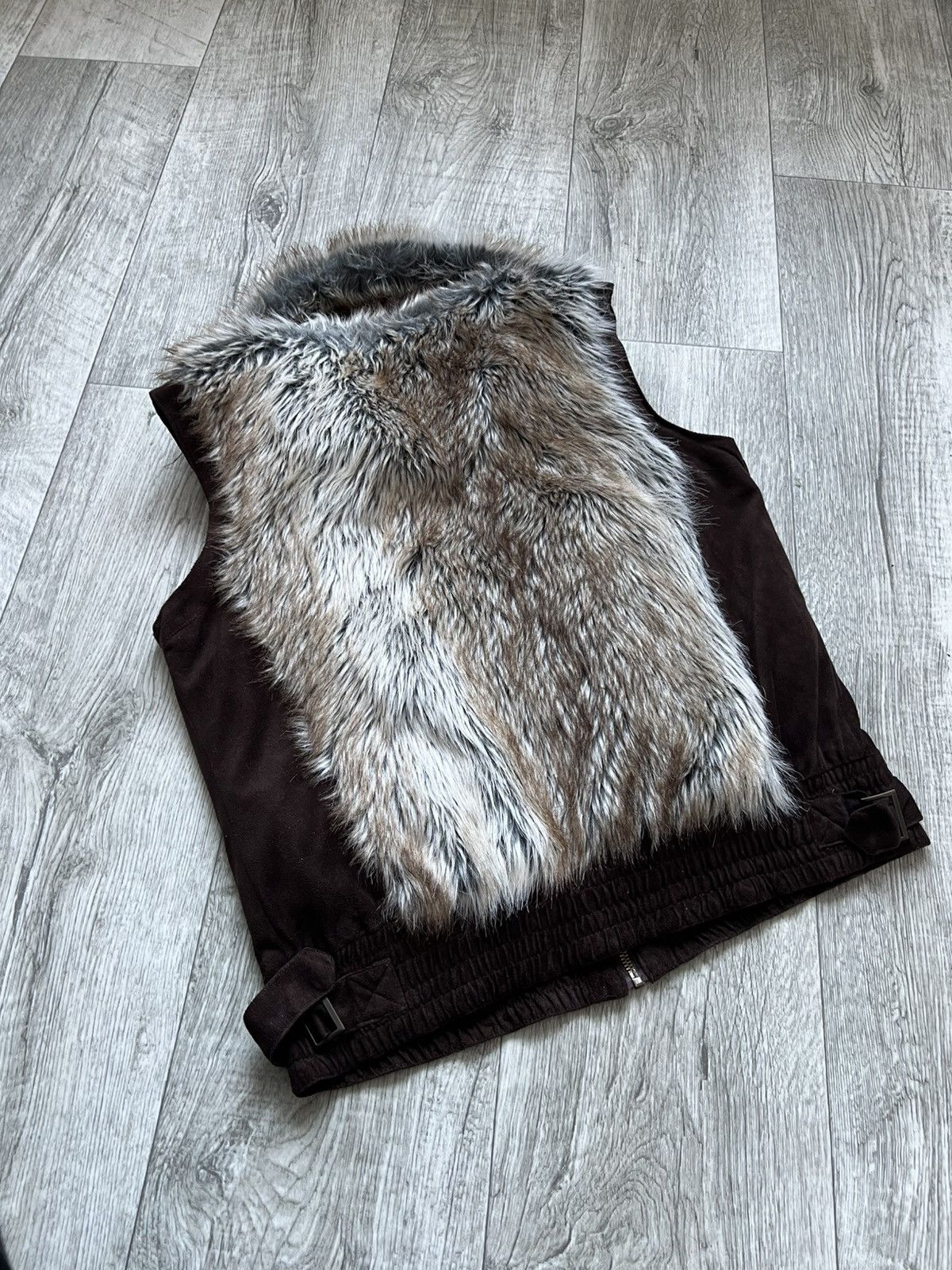Hysteric Glamour Crazy Archived Faux Fur Y2k Vest Hysteric Glamour LGB 00s Size S / US 4 / IT 40 - 12 Thumbnail