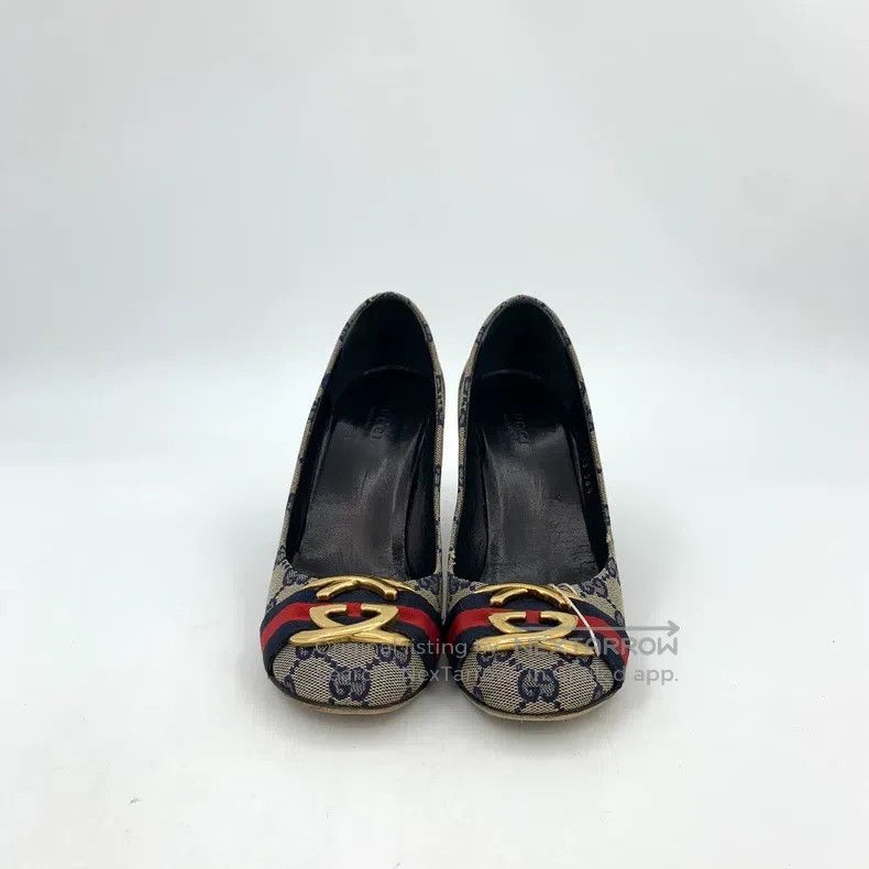 Other Gucci Colour block logo logo old flower full print round t Size US 6 / IT 36 - 3 Thumbnail