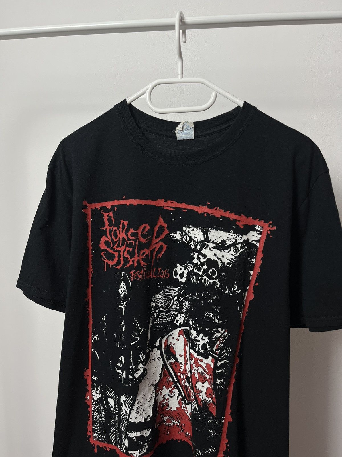 Band Tees × Vintage Forced Sister t shirt Size US XL / EU 56 / 4 - 2 Thumbnail