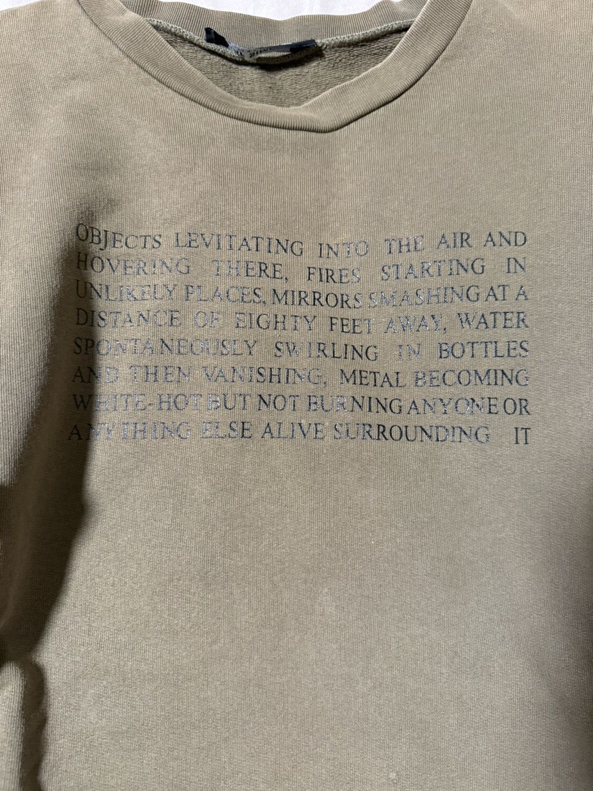 Raf Simons RARE AW2005 Poltergeist Message sweater Size US L / EU 52-54 / 3 - 2 Thumbnail