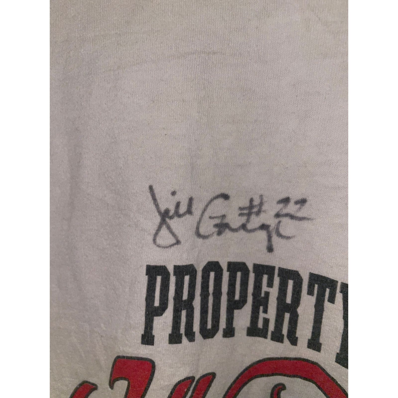 Gildan Jill George Shirt Fan Club Racing Signed Graphic Tee Vintage Size US XL / EU 56 / 4 - 5 Thumbnail