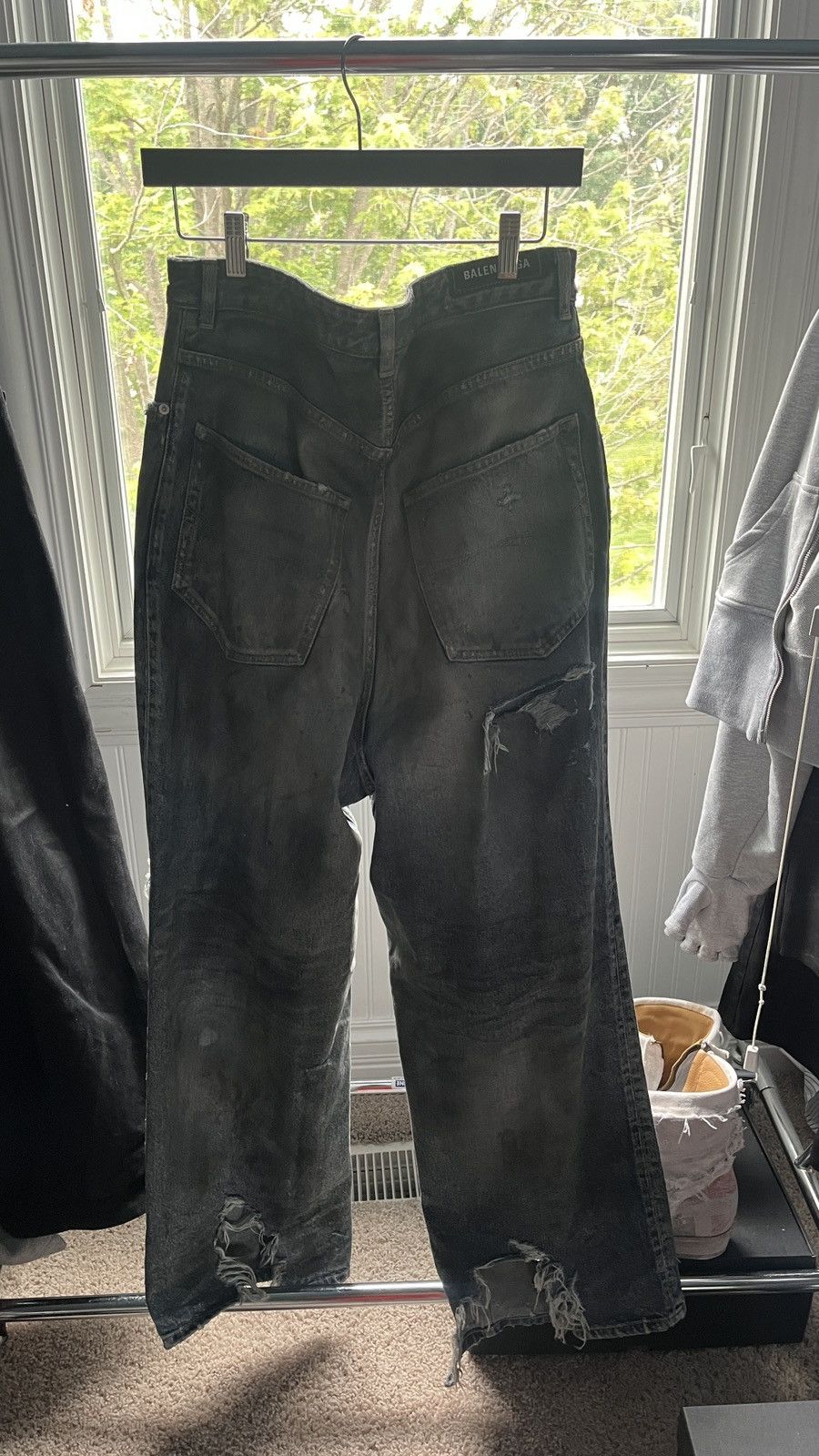 Balenciaga RARE Balenciaga Mudshow Denim Size US 32 / EU 48 - 2 Thumbnail