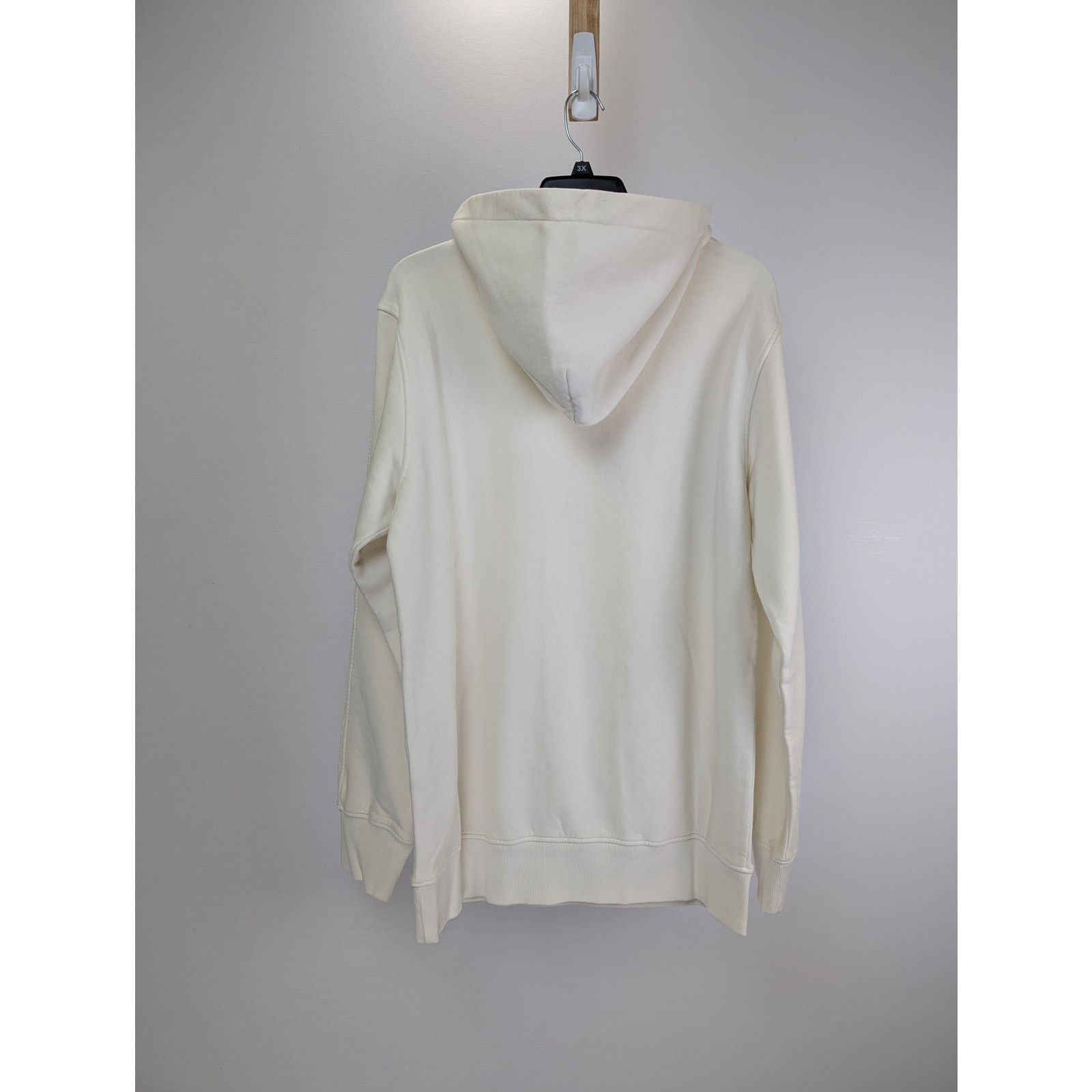 1017 ALYX 9SM o1rshd1 Hoodie Fleece with Raw Cut Hood in off-White Size US XXL / EU 58 / 5 - 9 Thumbnail