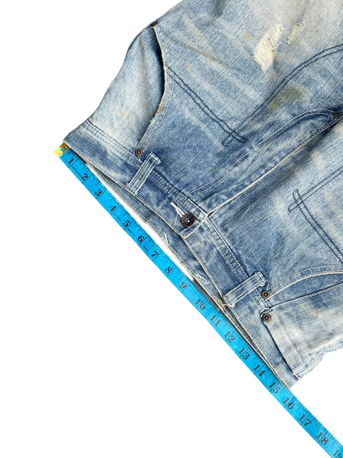 Vans Vans Custom Distresed Denim Size US 31 - 17 Thumbnail