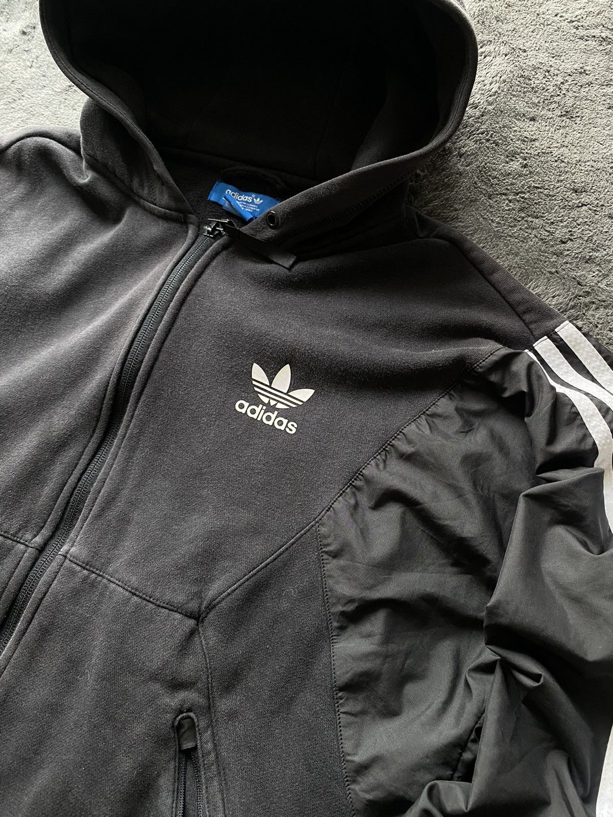 Adidas Adidas Trefoil Teorado FZ Hoodie Size US L / EU 52-54 / 3 - 2 Thumbnail