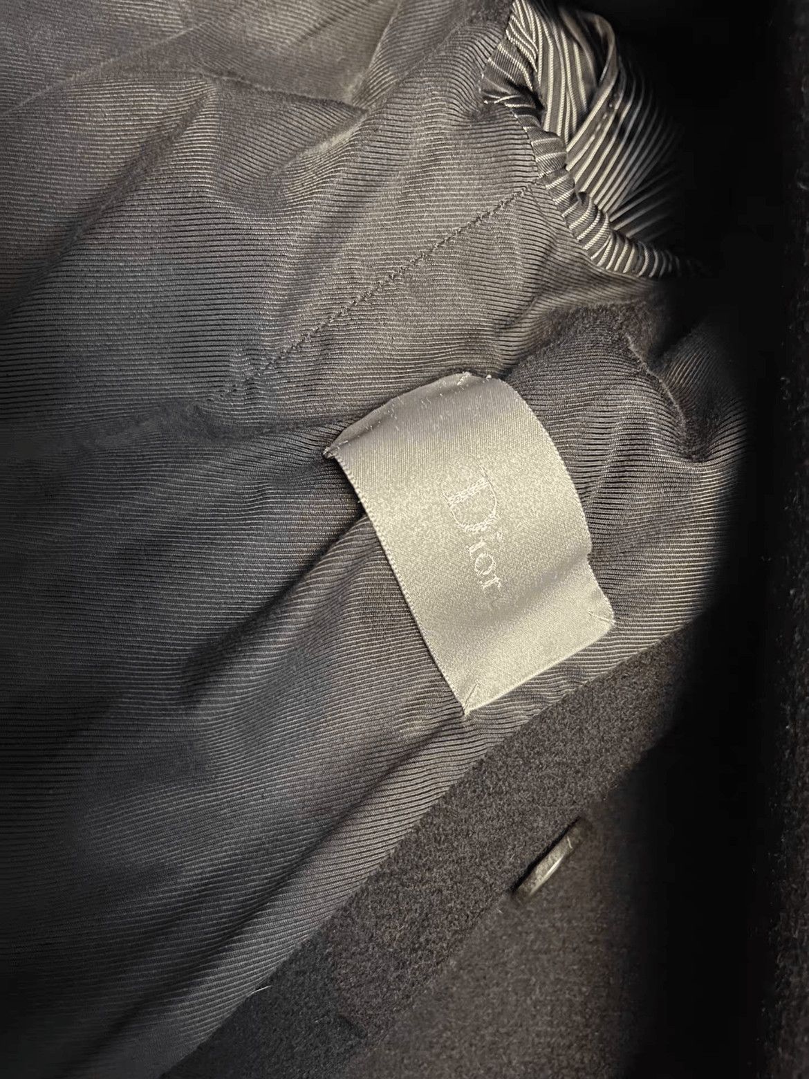Dior Sz 44 Dior Homme 06AW Wool PeaCoat Size US S / EU 44-46 / 1 - 5 Thumbnail