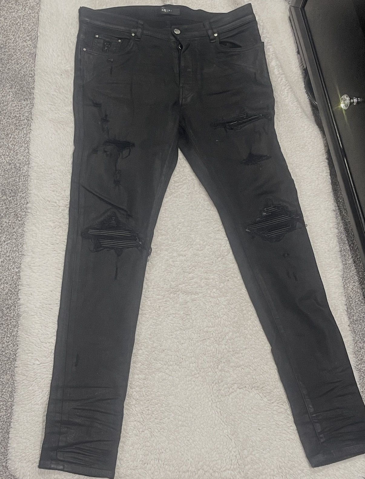 Amiri Amiri wax denim Size US 34 / EU 50 - 2 Thumbnail