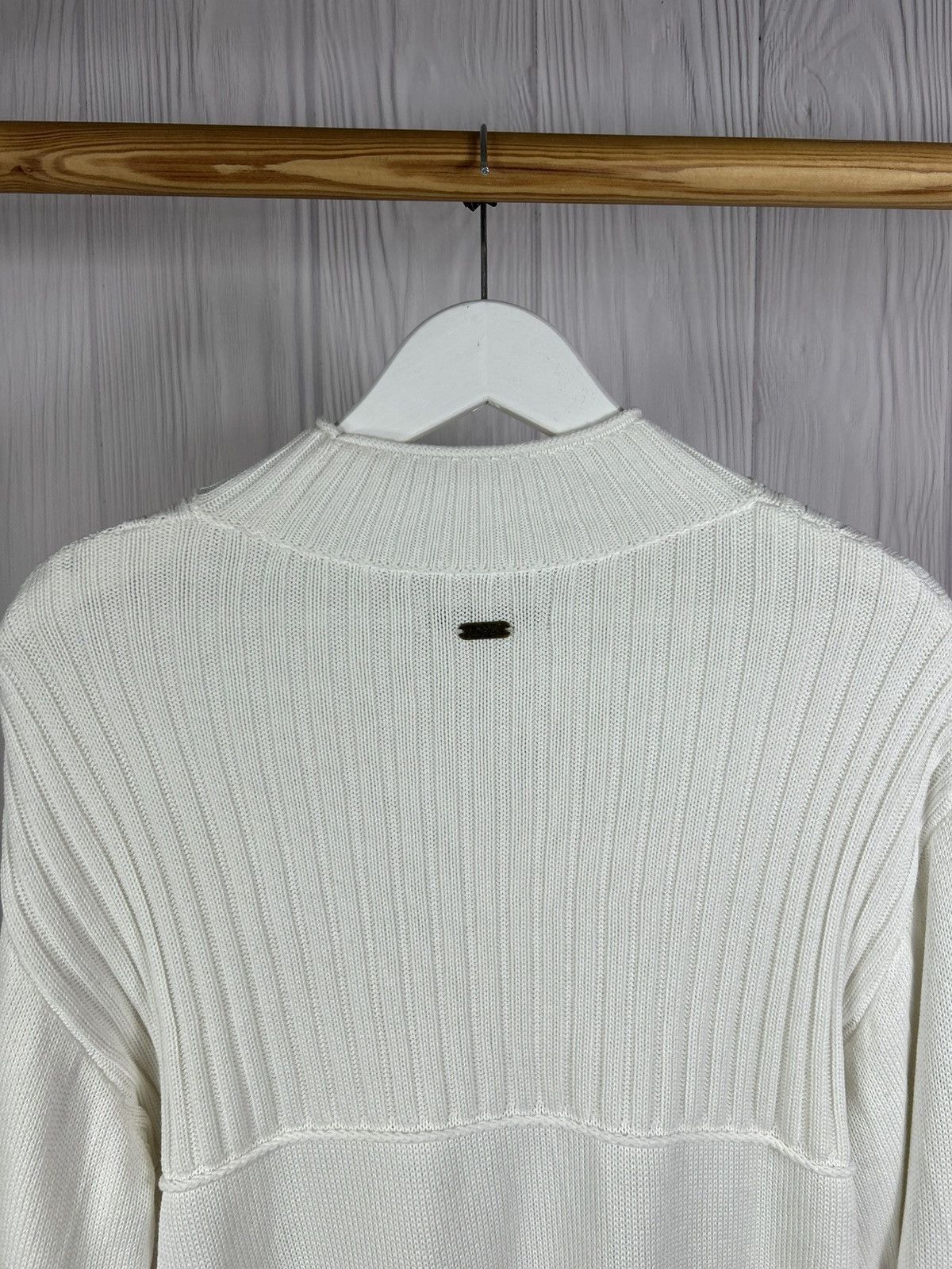 Barbour Barbour Andi Knitted Jumper Sweater Size US 6 100% Cotton Size M / US 6-8 / IT 42-44 - 7 Thumbnail