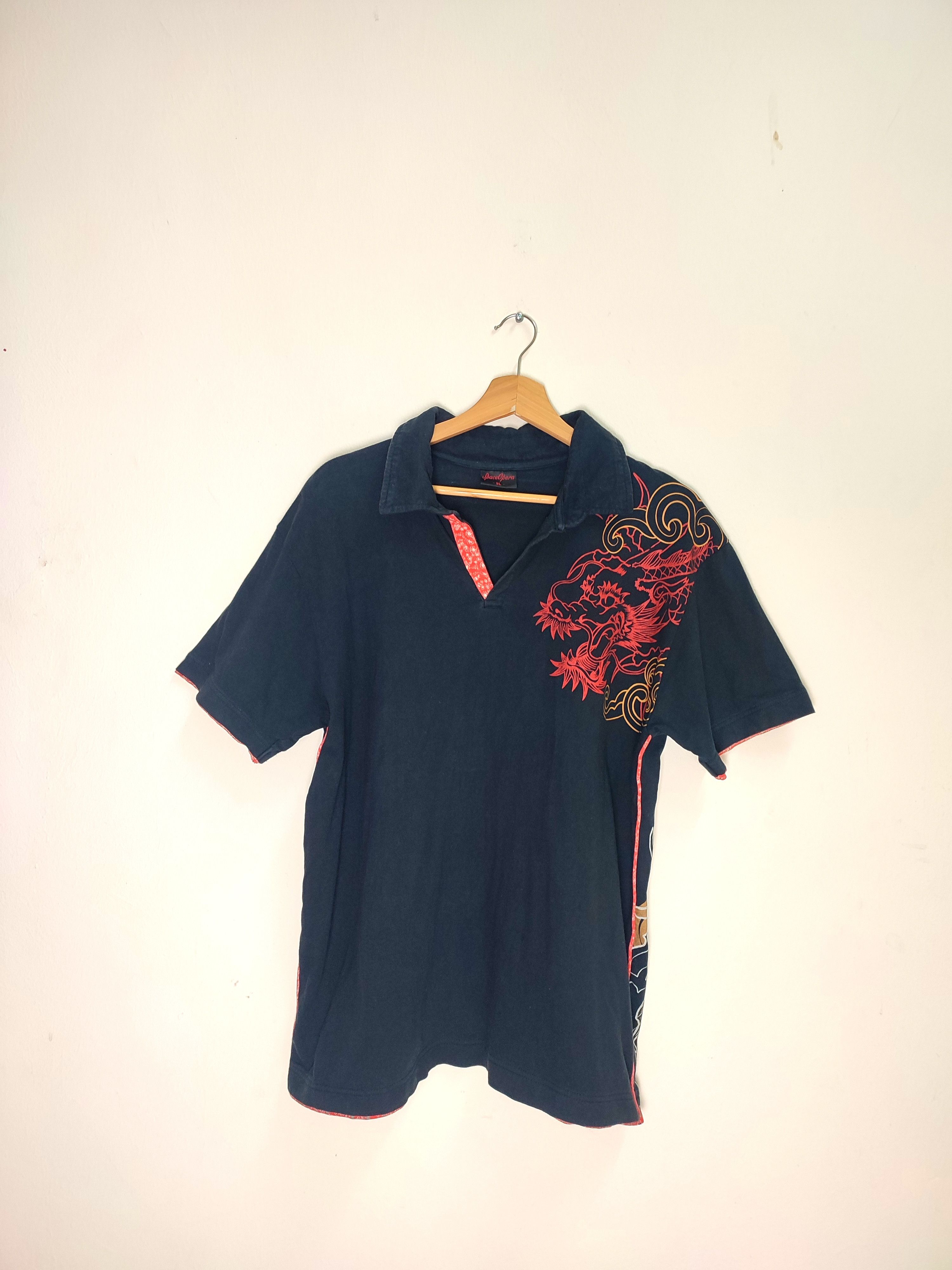 Japanese Brand Sukajan Dragon By Space Opera Shirts Size US L / EU 52-54 / 3 - 6 Thumbnail