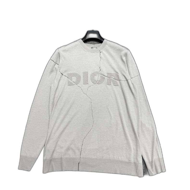 Dior Dior x Daniel Arsham Long Knit Sweater-yf Size US L / EU 52-54 / 3 - 1 Thumbnail