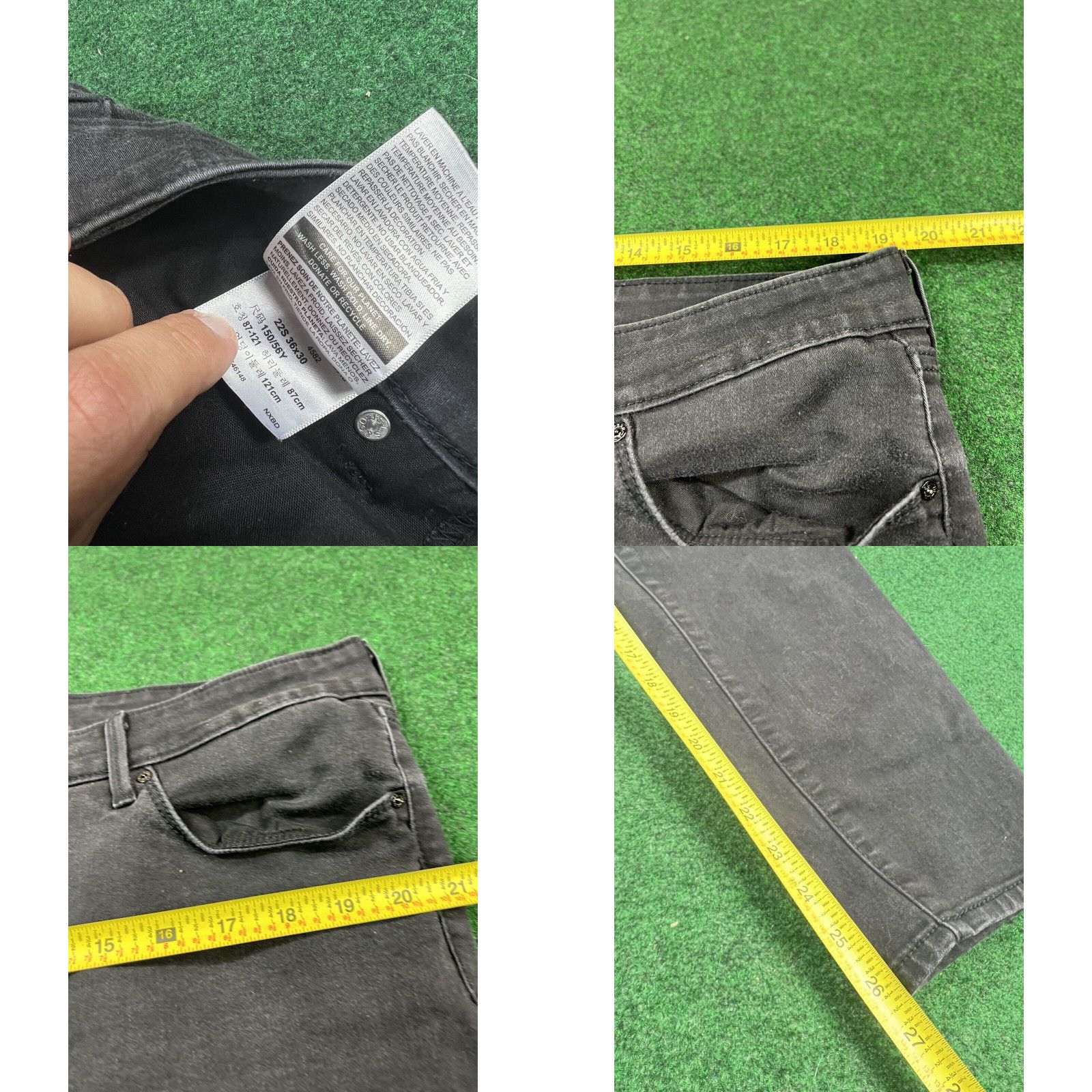 Levi's Signature by Levi's Low Rise Jegging Jeans Women's Plus 22S 36x30 Black Size 40" / US 18 - 8 Thumbnail