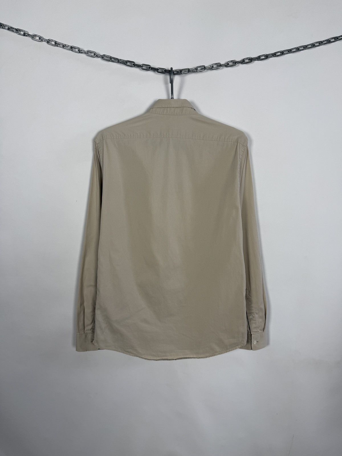 Burberry Burberry London Long Sleeve Shirt Button Up Cotton Size M Size US M / EU 48-50 / 2 - 11 Thumbnail