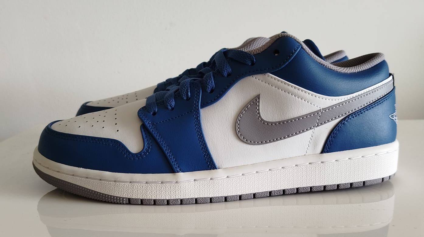 Jordan Brand Jordan 1 Low True Blue Size US 10 / EU 43 - 3 Thumbnail