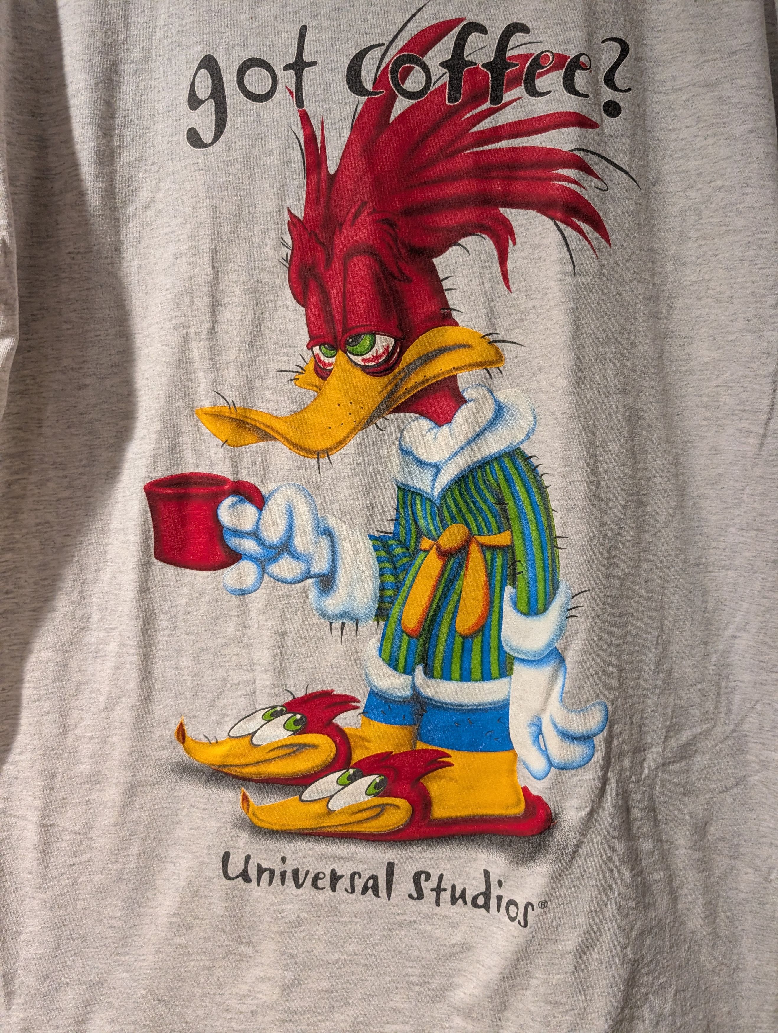 Universal Studios Vintage Universal Studios Woody Woodpecker T-Shirt Sleep Size US XXL / EU 58 / 5 - 2 Thumbnail