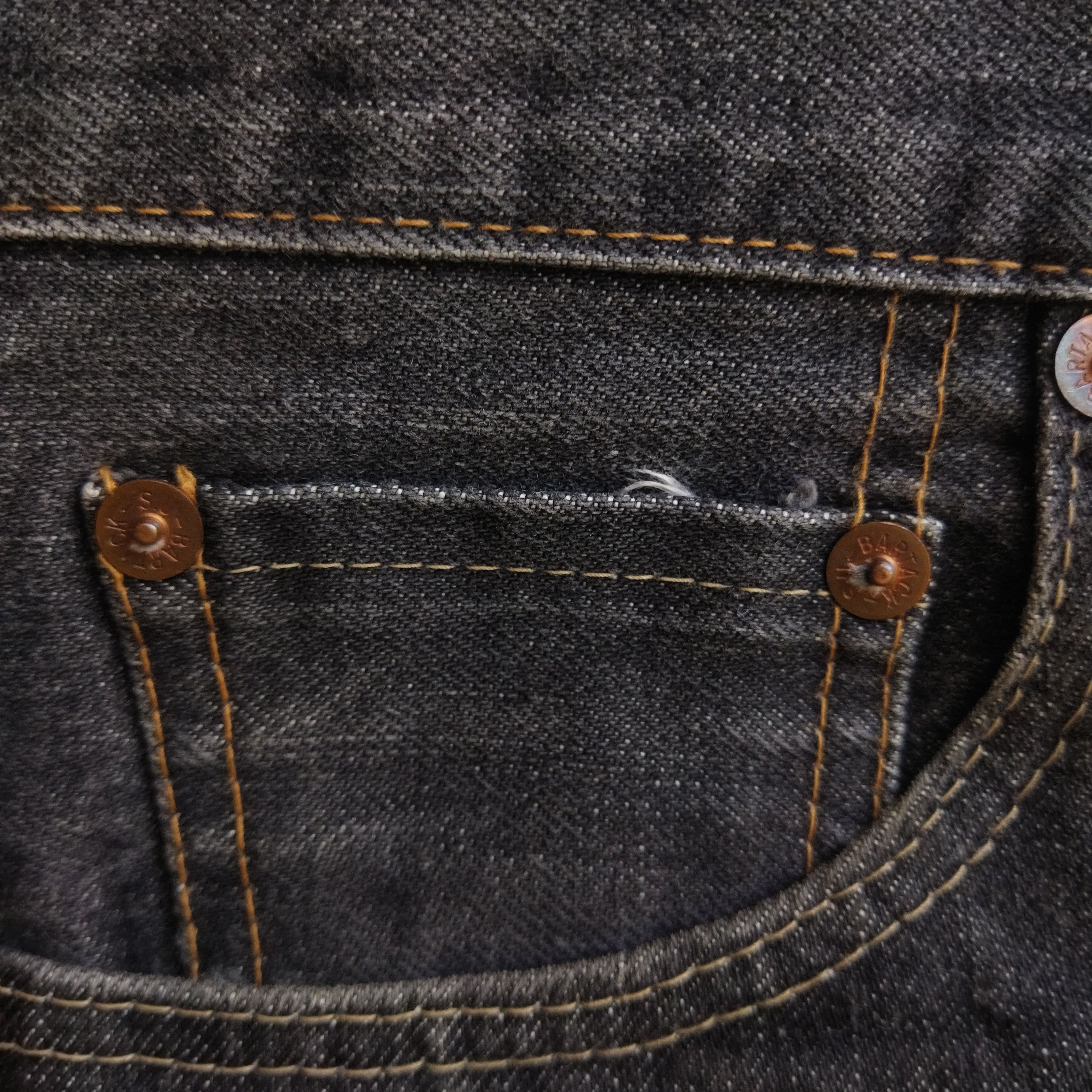 Japanese Brand × Vintage BARTACK&CO SELDVAGE JEANS Size US 32 / EU 48 - 3 Thumbnail
