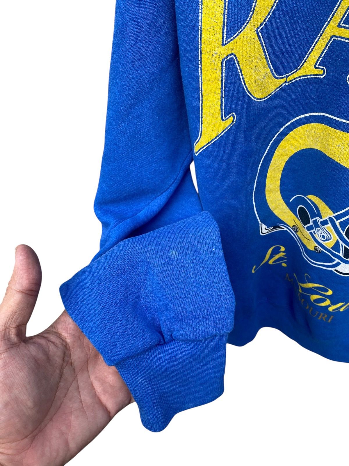 Vintage Vintage 90s Los Angeles Rams NFL sweatshirt Size US L / EU 52-54 / 3 - 5 Thumbnail
