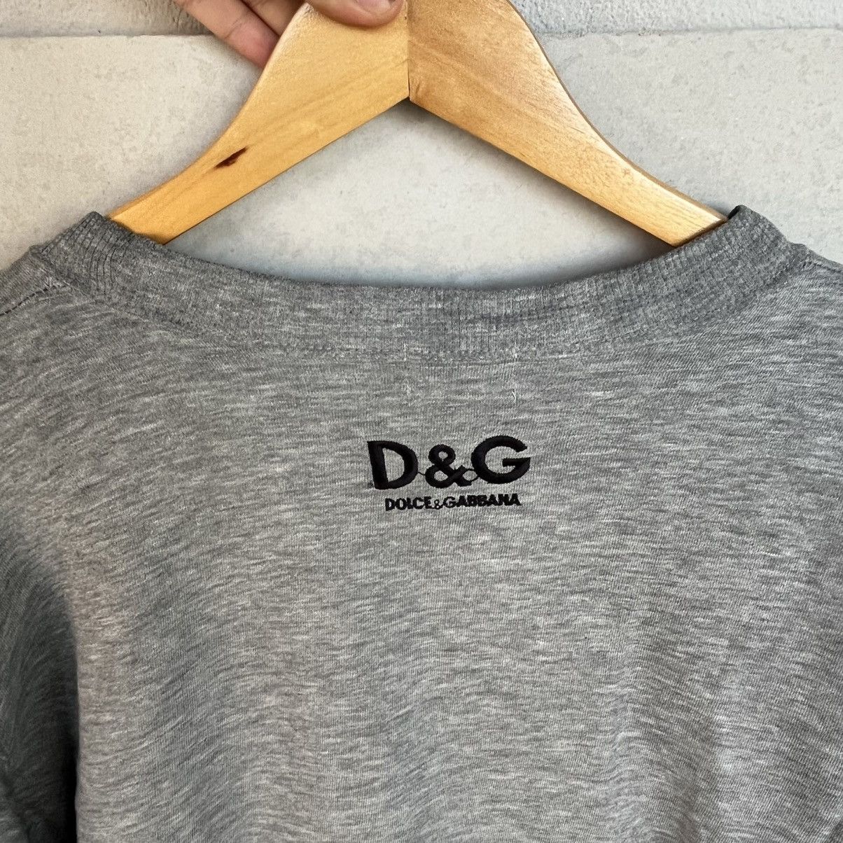Other Vintage D&G Crewneck Sweatshirt Gray Colour Size M Size US M / EU 48-50 / 2 - 5 Thumbnail