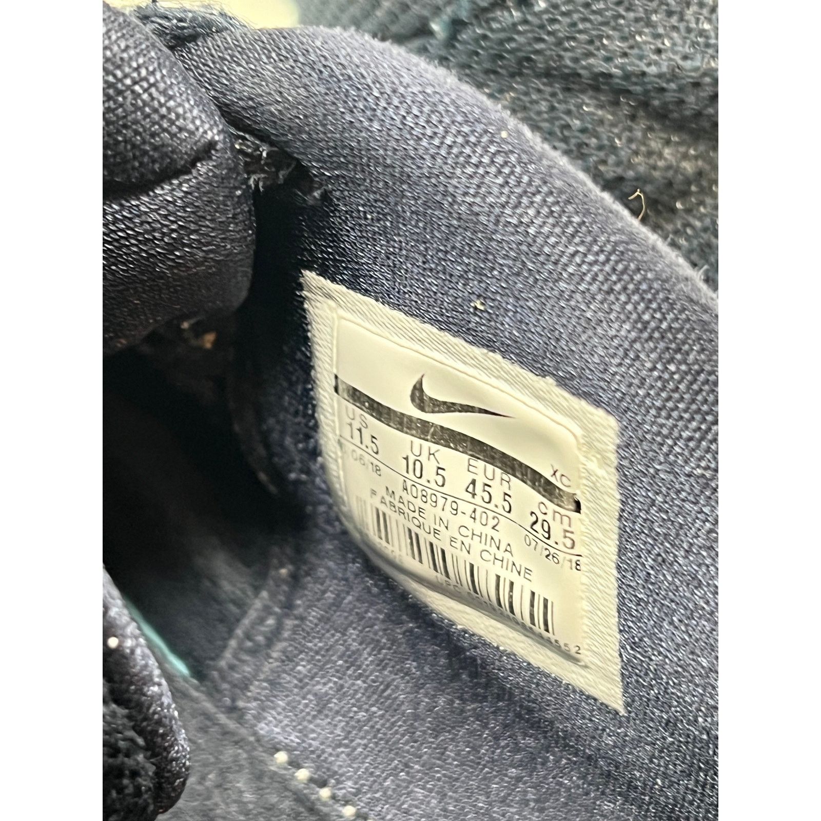 Nike Nike Kyrie Low 1 Dark Obsidian Mens 11.5 Size US 11.5 / EU 44-45 - 9 Thumbnail