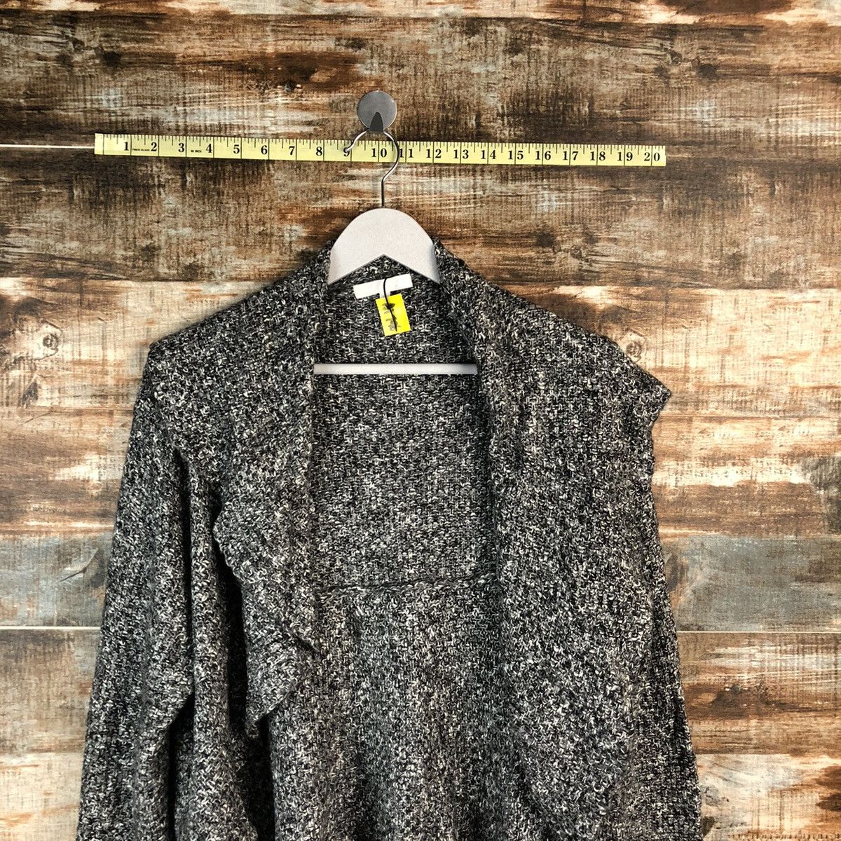 Homespun Knitwear Comme Ca Mature Grey Knitwear cardigan #A1796 Size M / US 6-8 / IT 42-44 - 2 Thumbnail