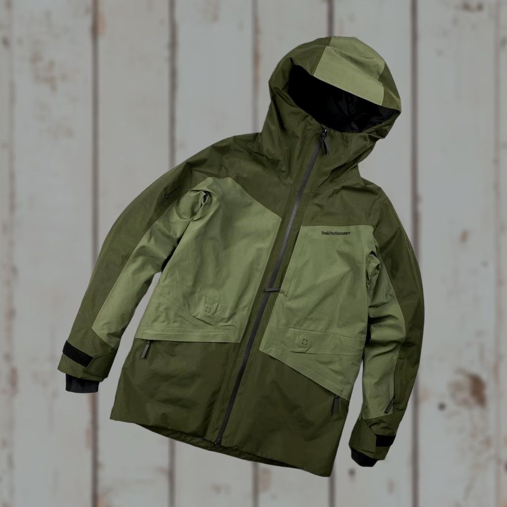 Peak Performance Peak Performance Jacket Women Size S Green Gore-Tex Windbreaker Spring Winter Size S / US 4 / IT 40 - 1 Thumbnail
