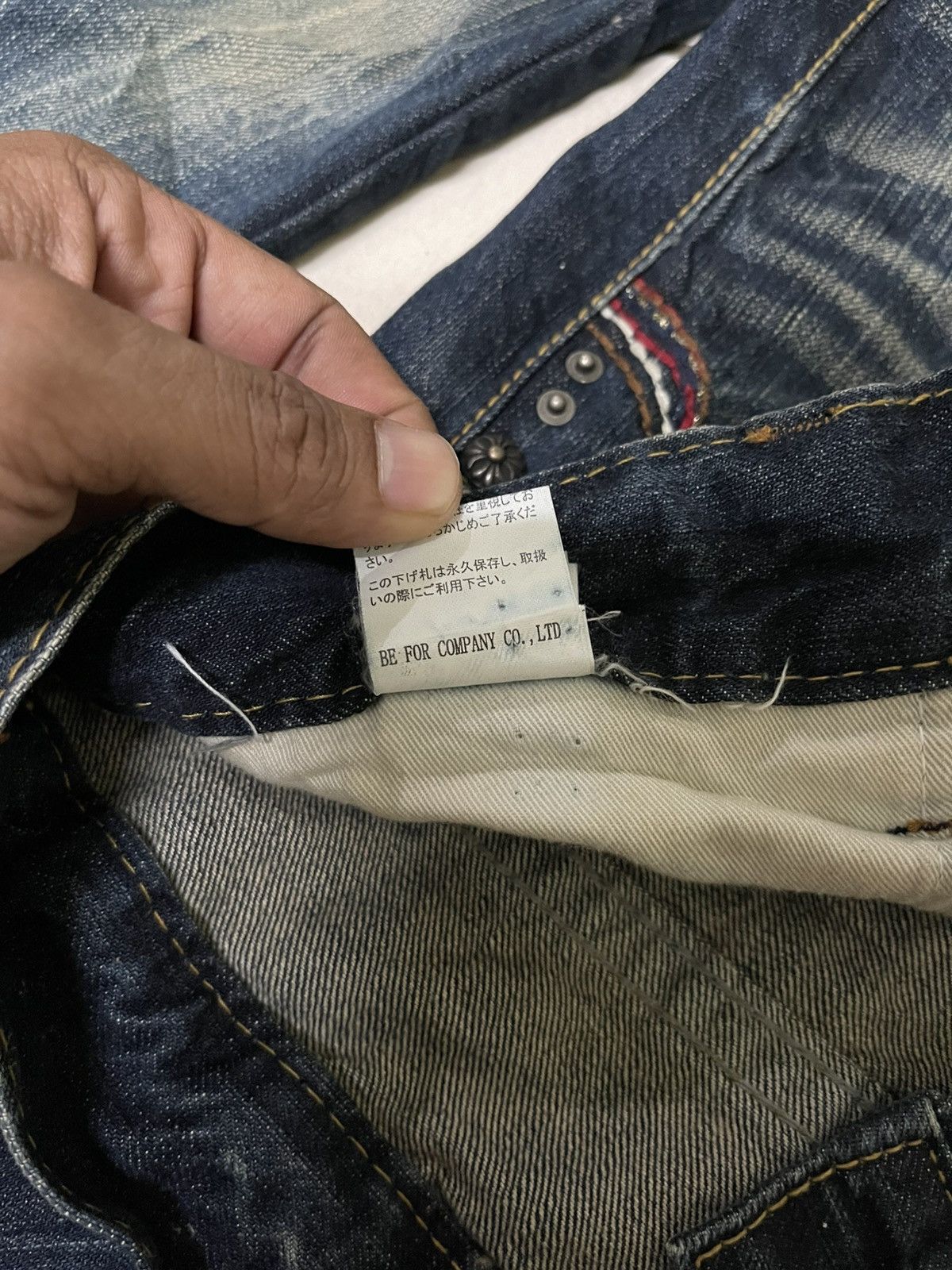 Japanese Brand Be Ambition skull edition Size US 30 / EU 46 - 15 Thumbnail