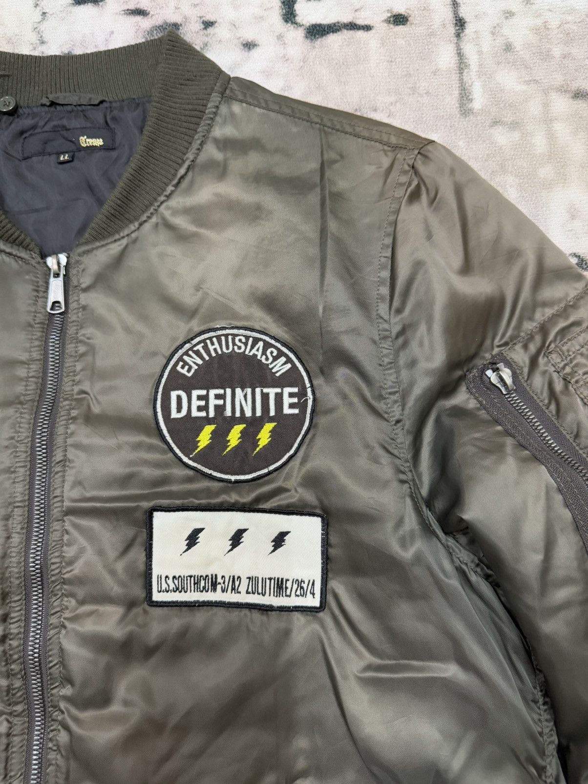 Japanese Brand U.S Marine Corps Executive Officer Bomber Jacket Size US M / EU 48-50 / 2 - 6 Thumbnail