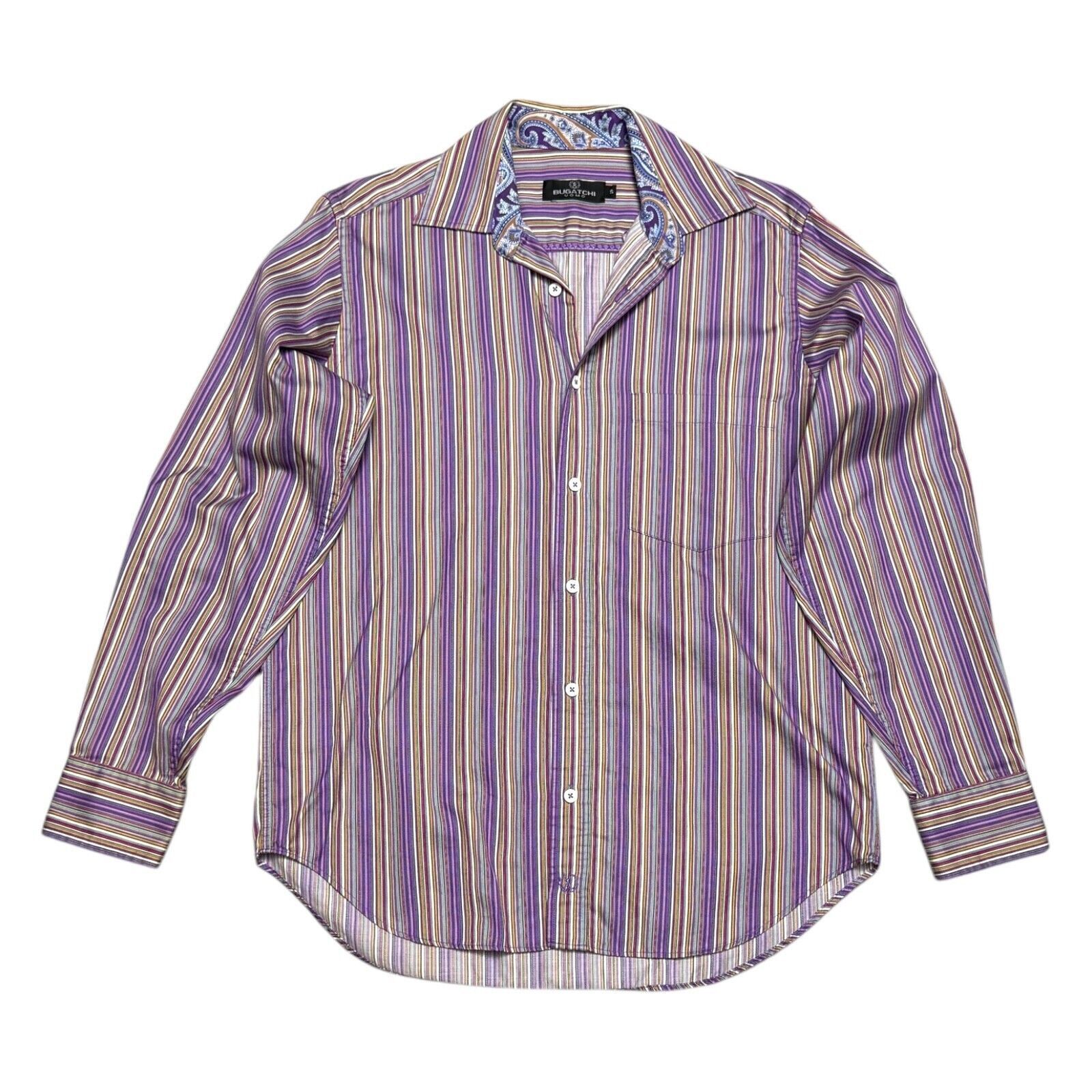 BUGATCHI BUGATCHI UOMO Luxury Italian Business Dress Shirt Small Size US S / EU 44-46 / 1 - 1 Thumbnail