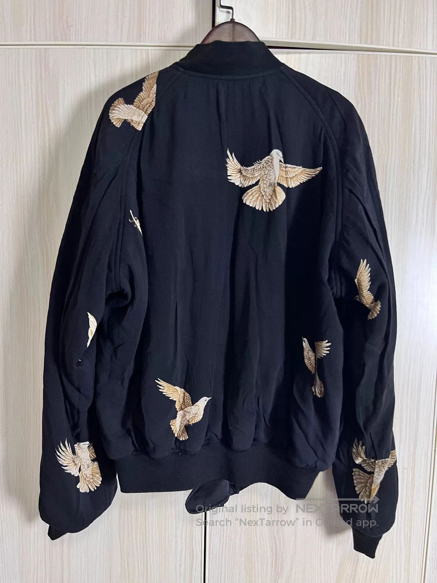 Yohji Yamamoto Yohji Yamamoto Silk Jacket Wing Design. Size US L / EU 52-54 / 3 - 6 Thumbnail