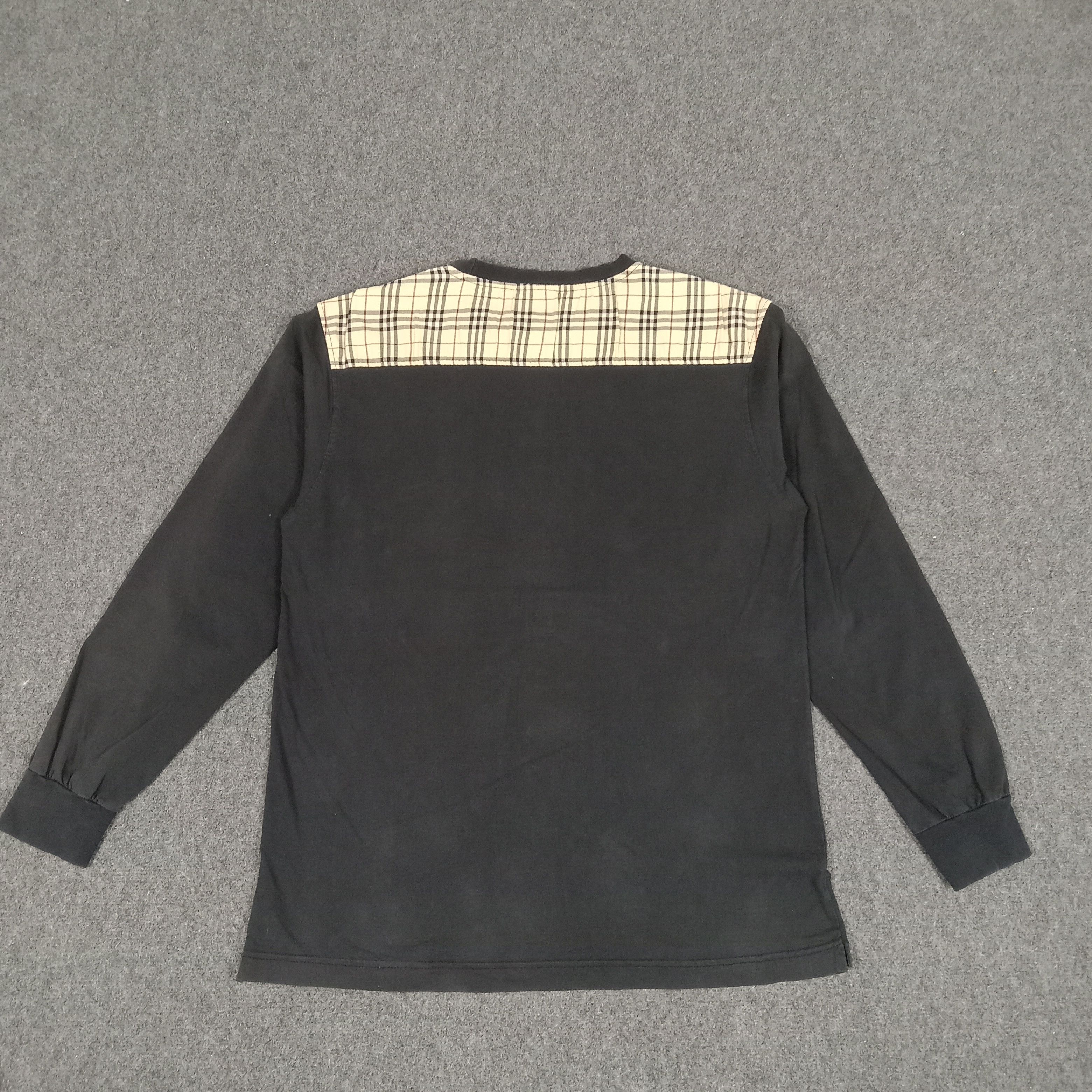 Burberry London Nova Check Long Sleeve Tshirt