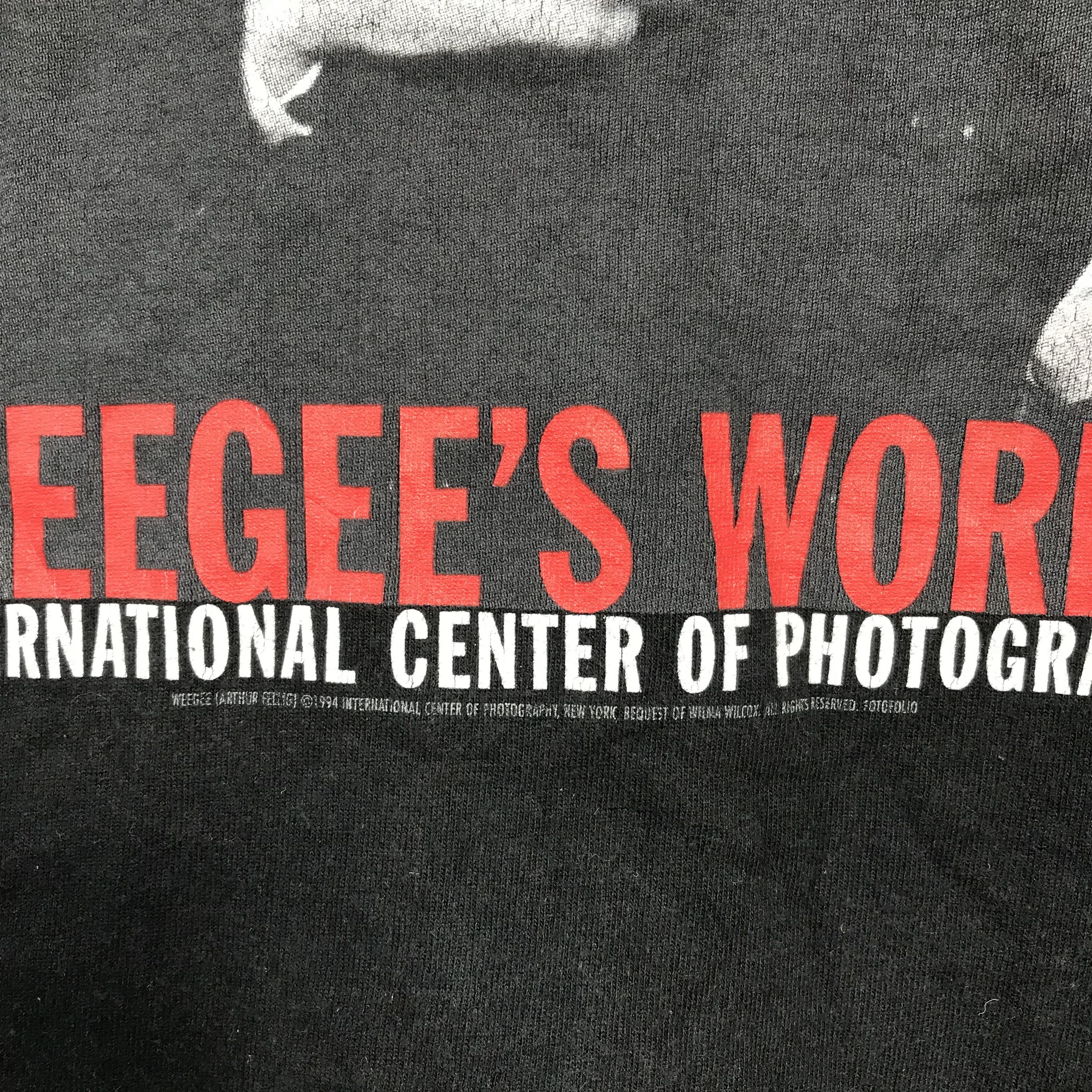 Vintage 90s weegee's world photograph Picture Fotofolio W M Art Tee Size US S / EU 44-46 / 1 - 5 Thumbnail