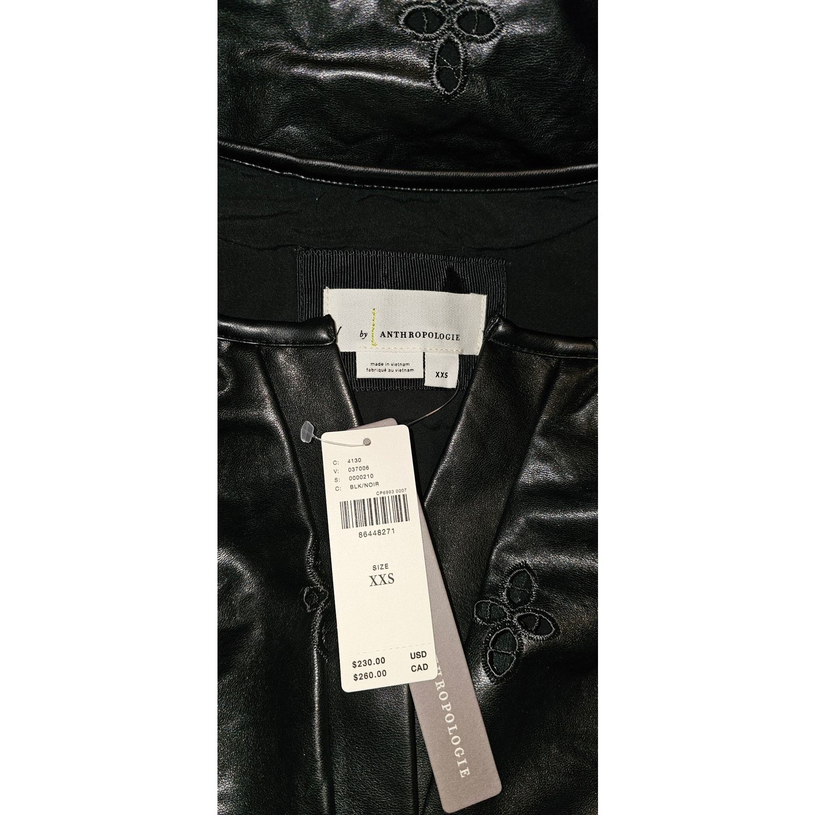 Anthropologie NWT Anthropologie The Somerset Maxi Dress Faux Leather XXS Size XXS / US 00 / IT 34 - 8 Thumbnail