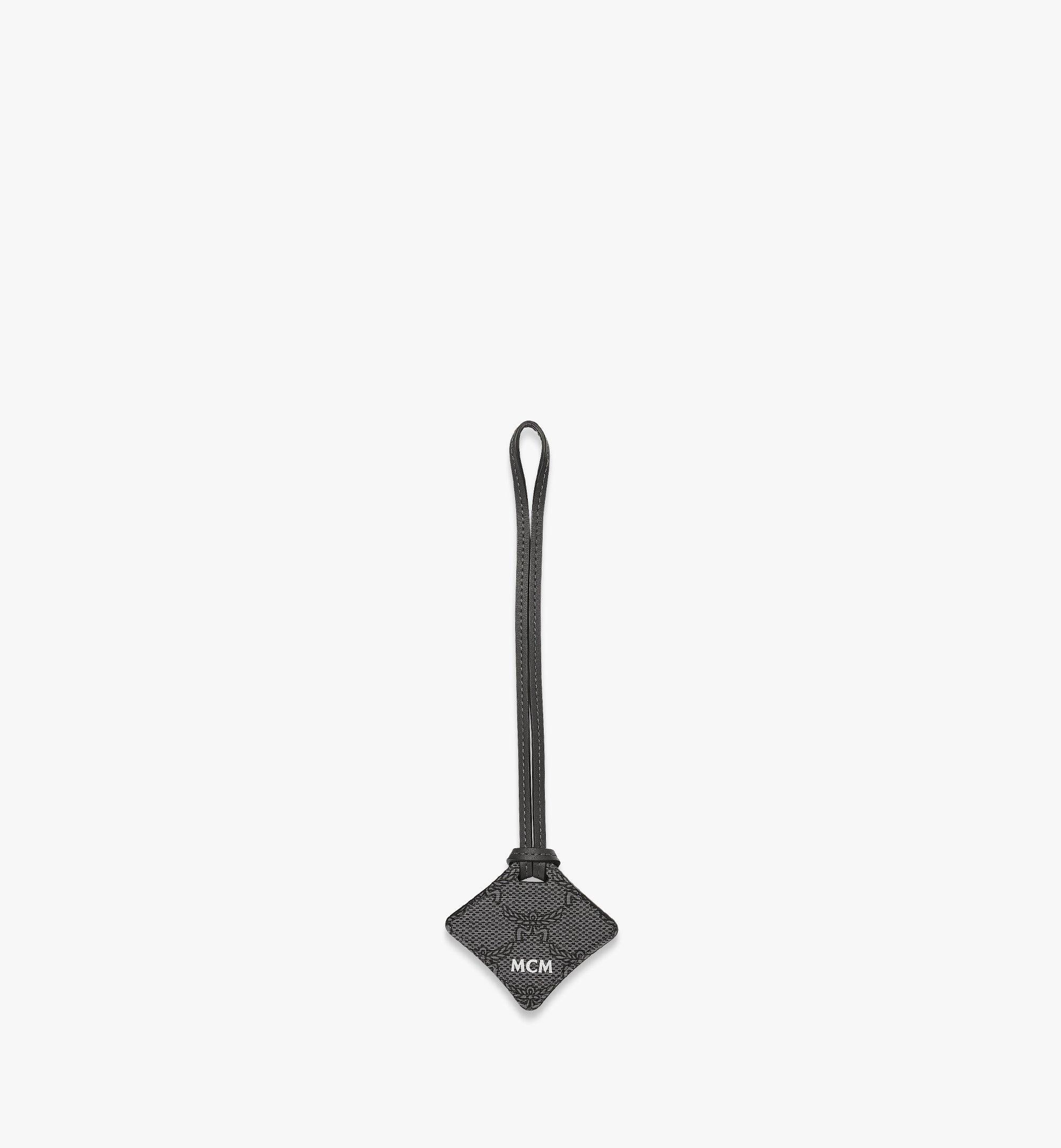 MCM o1mt1gz0825 Size: OS / ID Lanyard Charm in Grey Size ONE SIZE - 1 Thumbnail
