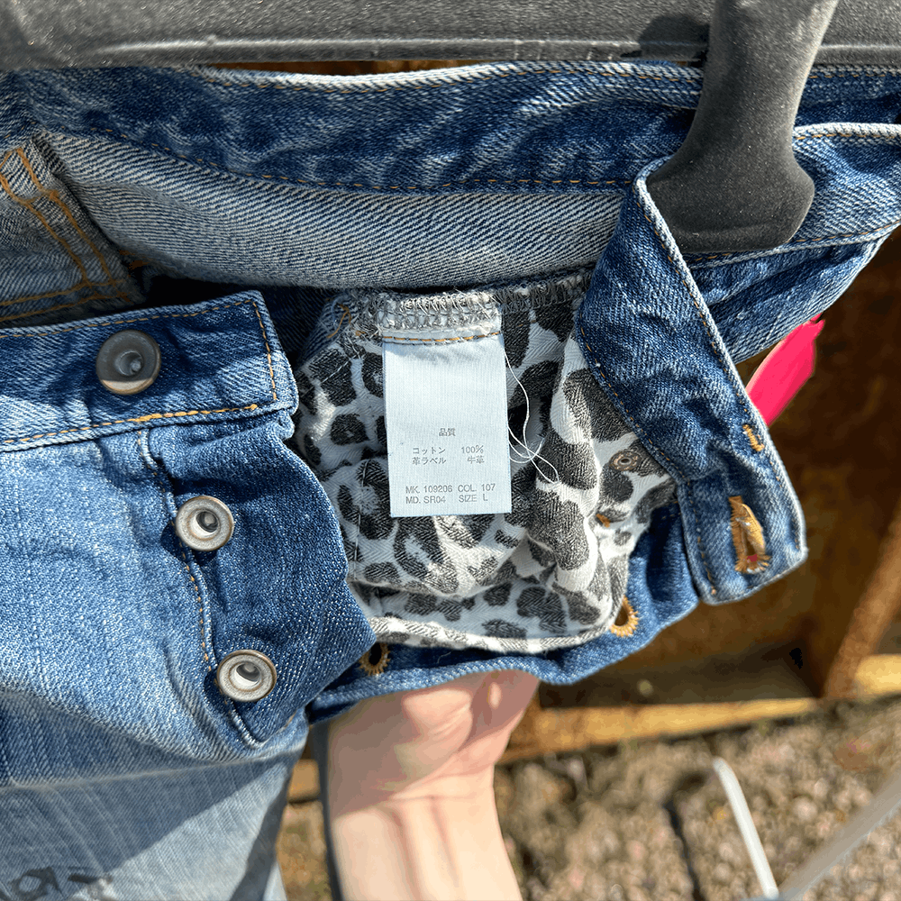 Japanese Brand × Paul Smith × Vintage Paul Smith Cheetah Jeans (Rare) Size US 32 / EU 48 - 9 Thumbnail