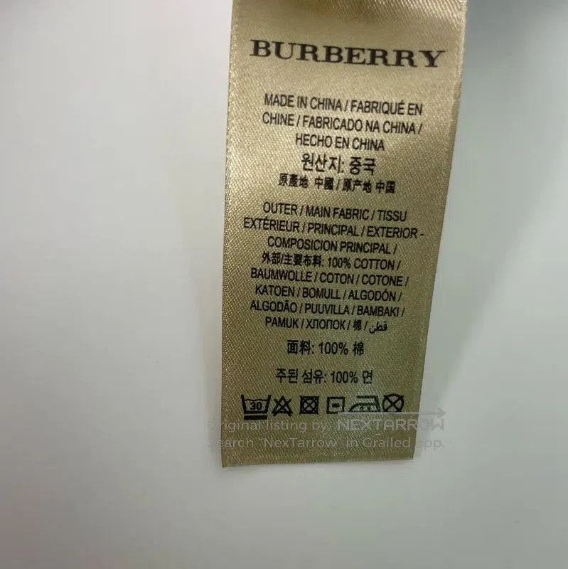 Burberry Burberry White Cotton Women's T-Shirt. Size XXS / US 00 / IT 34 - 9 Thumbnail