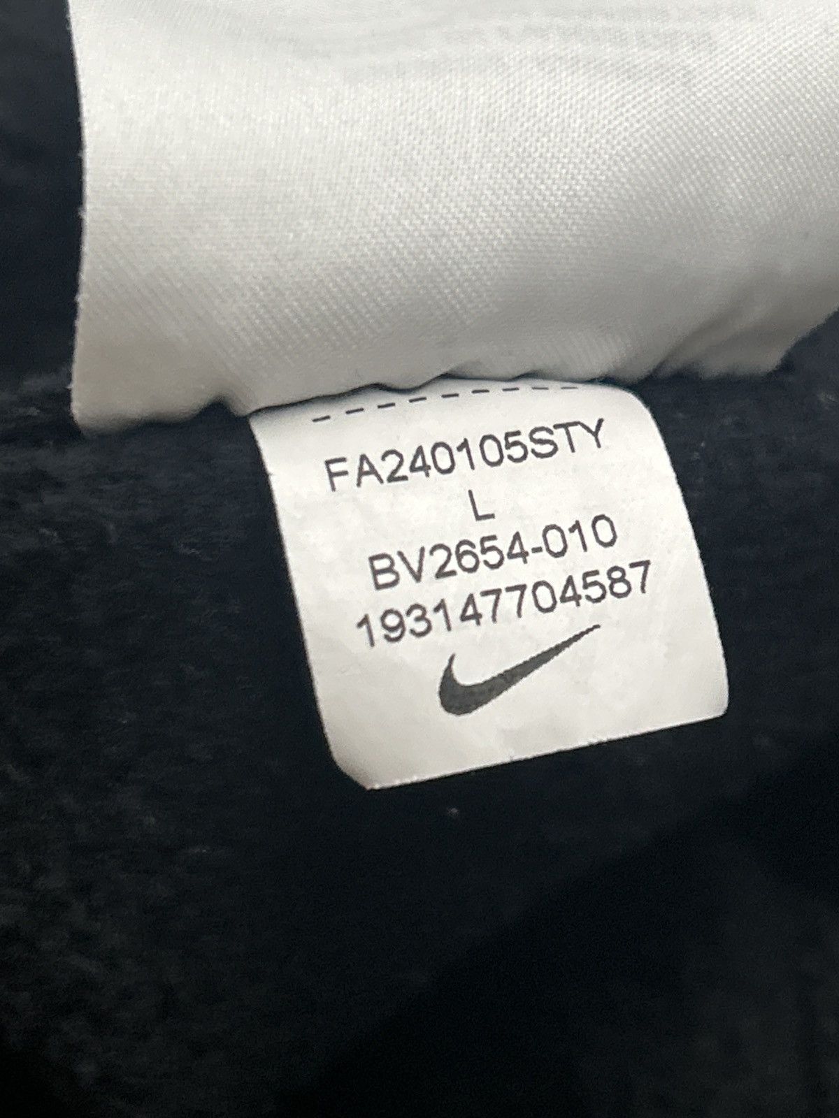 Nike Black Nike Hoodie Size US L / EU 52-54 / 3 - 4 Thumbnail