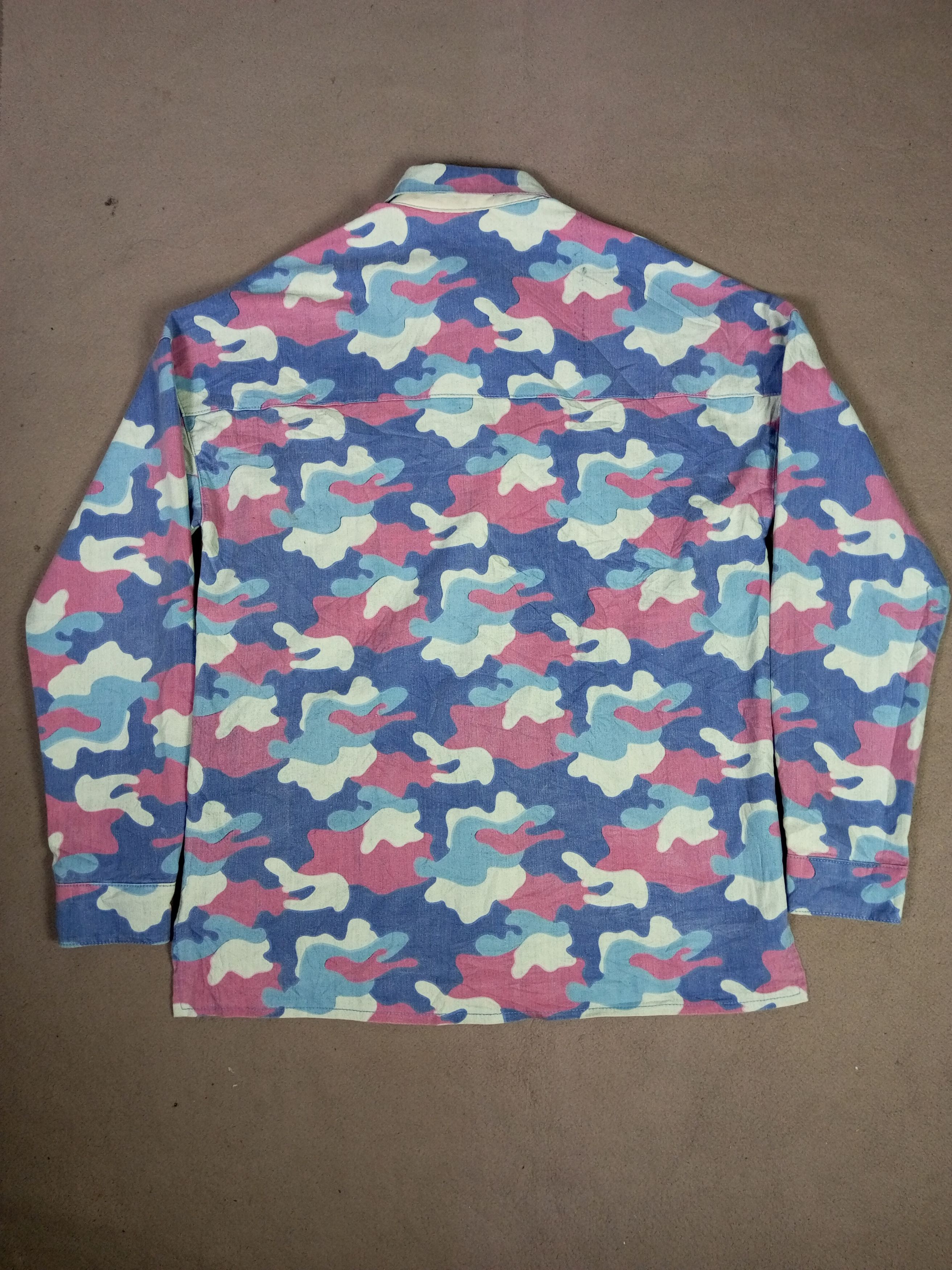 Japanese Brand Jolichiot multi colour camo street wear bape style Size US M / EU 48-50 / 2 - 15 Thumbnail