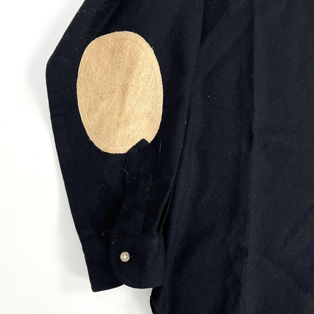 Pendleton 1990s Vintage Pendleton Wool Leather Flannel Western Shirt Size US M / EU 48-50 / 2 - 7 Thumbnail