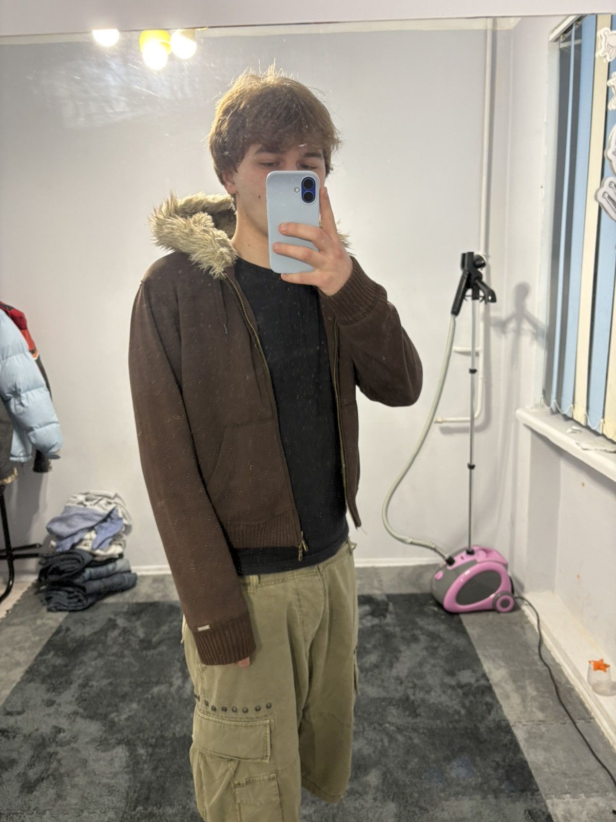 Abercrombie & Fitch Vintage Abercrombie Style Full Fur Y2K Hoodie Size US S / EU 44-46 / 1 - 8 Thumbnail